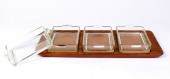 (LOT OF 2) DANISH MODERN TABLE