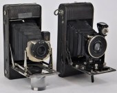 LOT OF 2 EARLY FOLDING CAMERAS