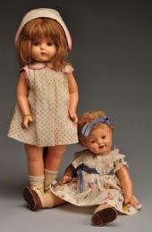 Lot of 2: Effanbee Composition