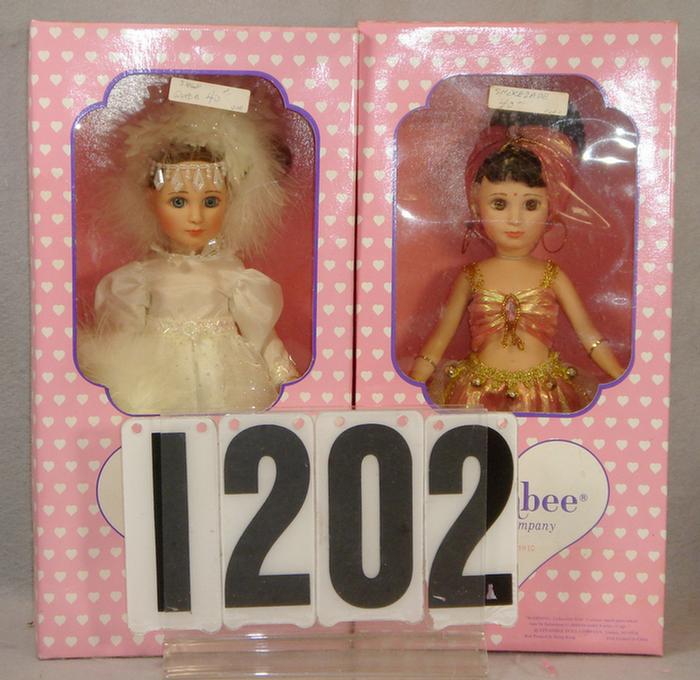 Lot of 2 Effanbee dolls, Scherezade