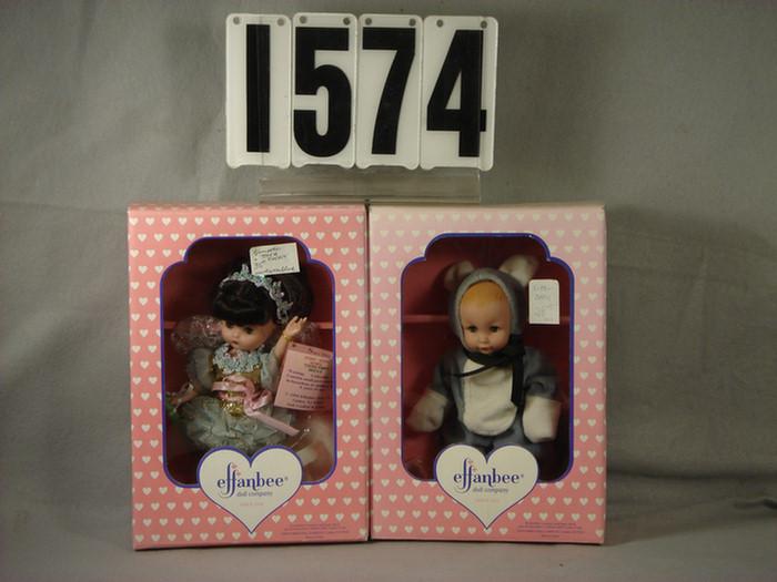Lot of 2 Effanbee dolls to