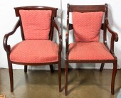 (LOT OF 2) EMPIRE MAHOGANY SID