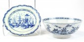 (LOT OF 2) ENGLISH PORCELAIN B