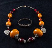 (LOT OF 2) ETHNIC JEWELRY ITEM