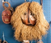 (LOT OF 2) ETHNOGRAPHIC MASK G