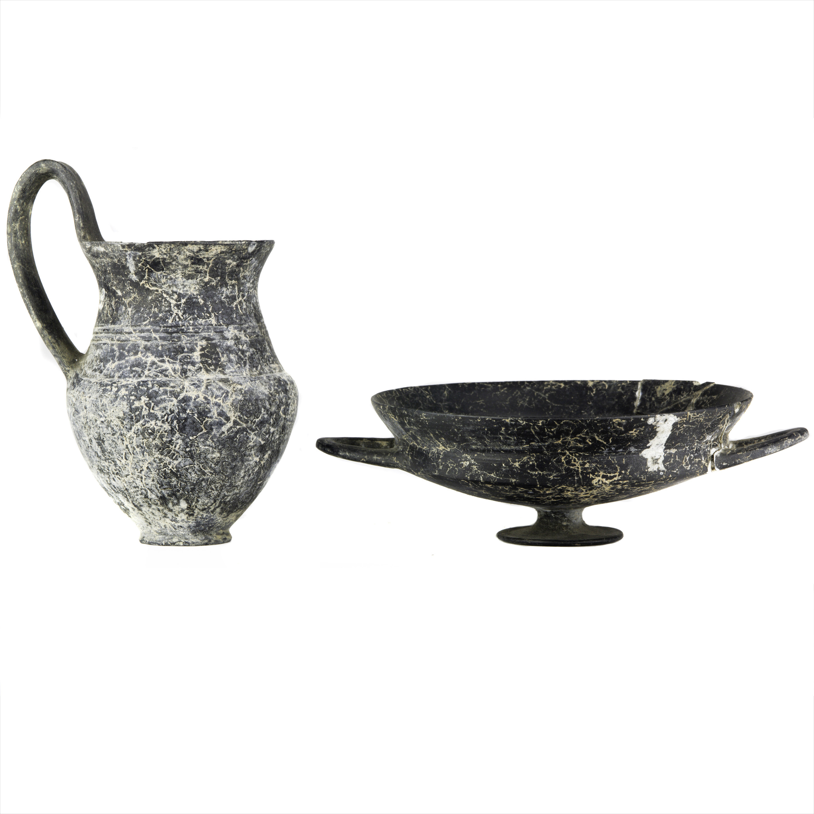 (LOT OF 2) ETRUSCAN STYLE