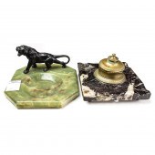 (LOT OF 2) FRENCH BRONZE AND V