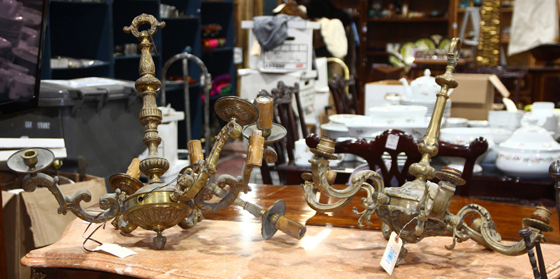 (LOT OF 2) FRENCH BRONZE