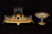 (LOT OF 2) FRENCH GILT BRONZE