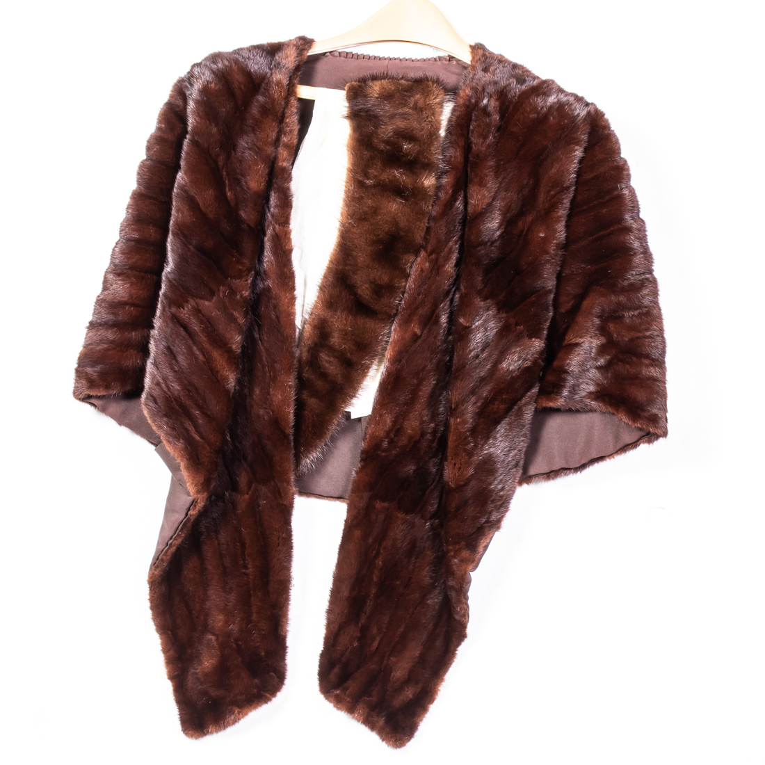 (LOT OF 2) FUR CAPE AND COLLAR (Lot
