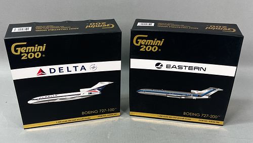 LOT OF 2 - GEMINI 200 BOEING AND