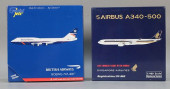 LOT OF 2 GEMINI JETS AND AIRBU