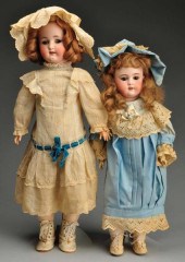 Lot of 2: German Bisque Head D