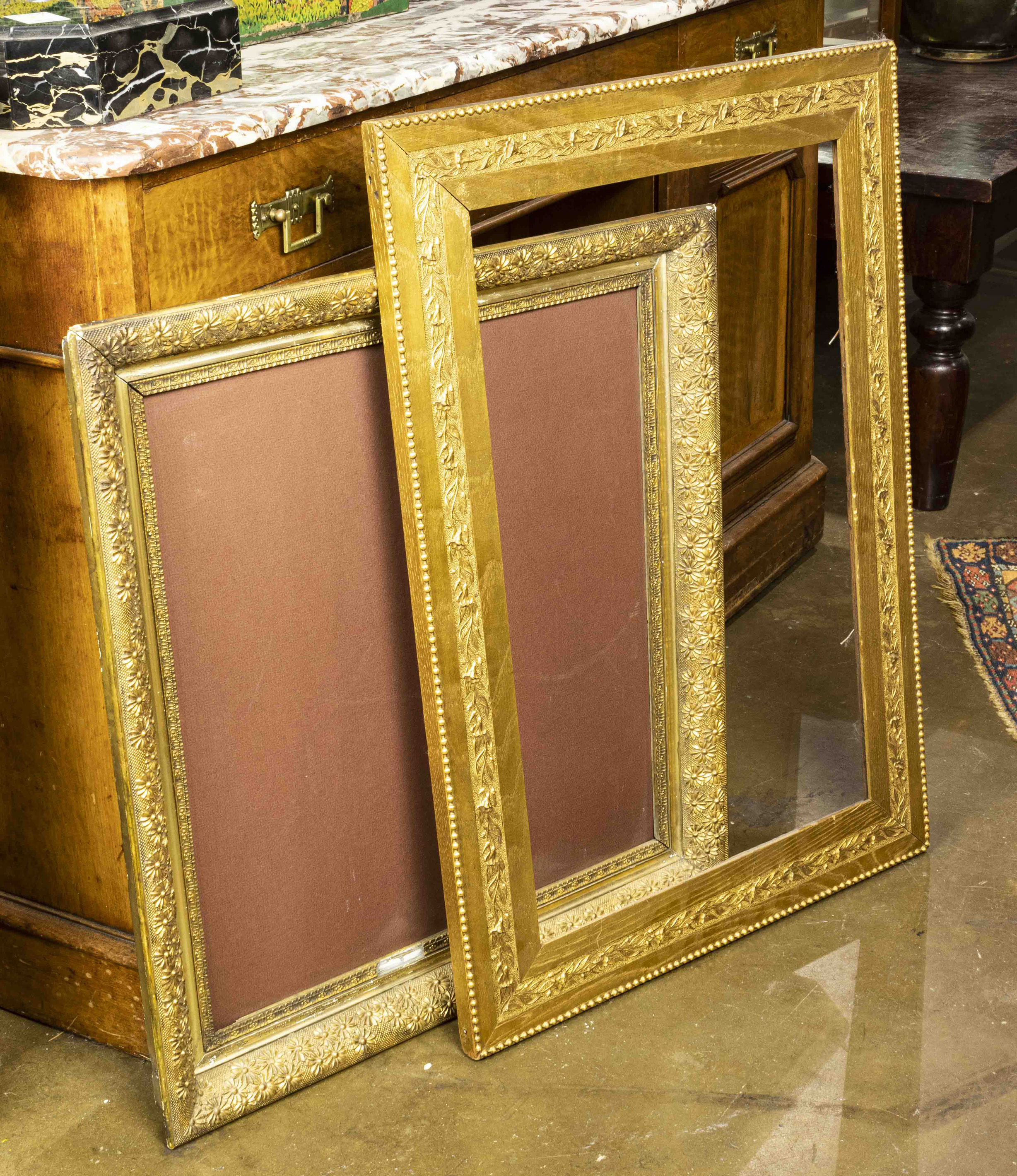 (LOT OF 2) GILTWOOD PICTURE