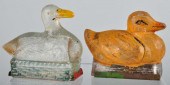 Lot of 2: Glass Duck Candy Con
