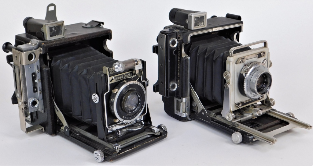 LOT OF 2 GRAFLEX SPEED GRAPHIC