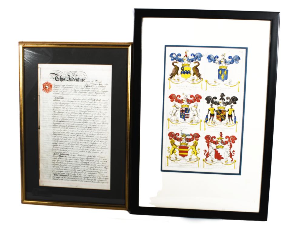 LOT OF 2 HISTORICAL DOCUMENTS: 1905