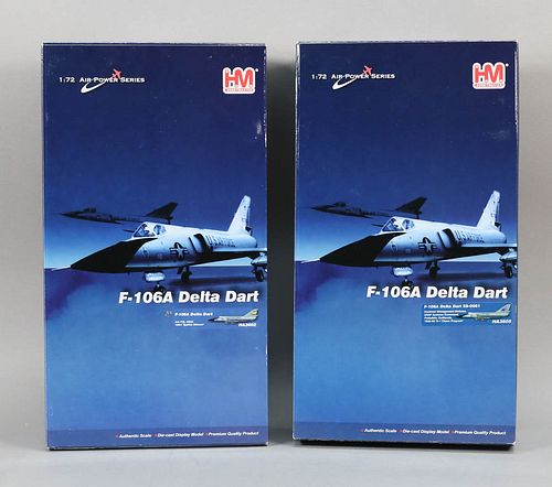 LOT OF 2 HM 1/72 F-106A DELTA