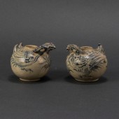 (LOT OF 2) HOI AN HOARD BLUE A