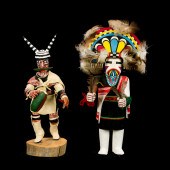 (LOT OF 2) HOPI KACHINAS BY TI