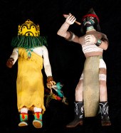 (LOT OF 2) HOPI KACHINAS: THE