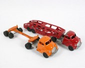 Lot of 2 Hubley toy trucks; ca