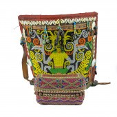 (LOT OF 2) INDONESIAN BEADED A