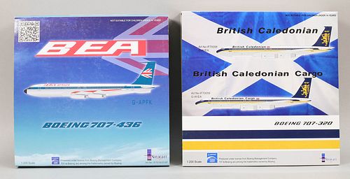 LOT OF 2 INFLIGHT 1/200 BOEING