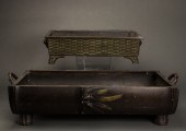 (LOT OF 2) JAPANESE BRONZE SUI