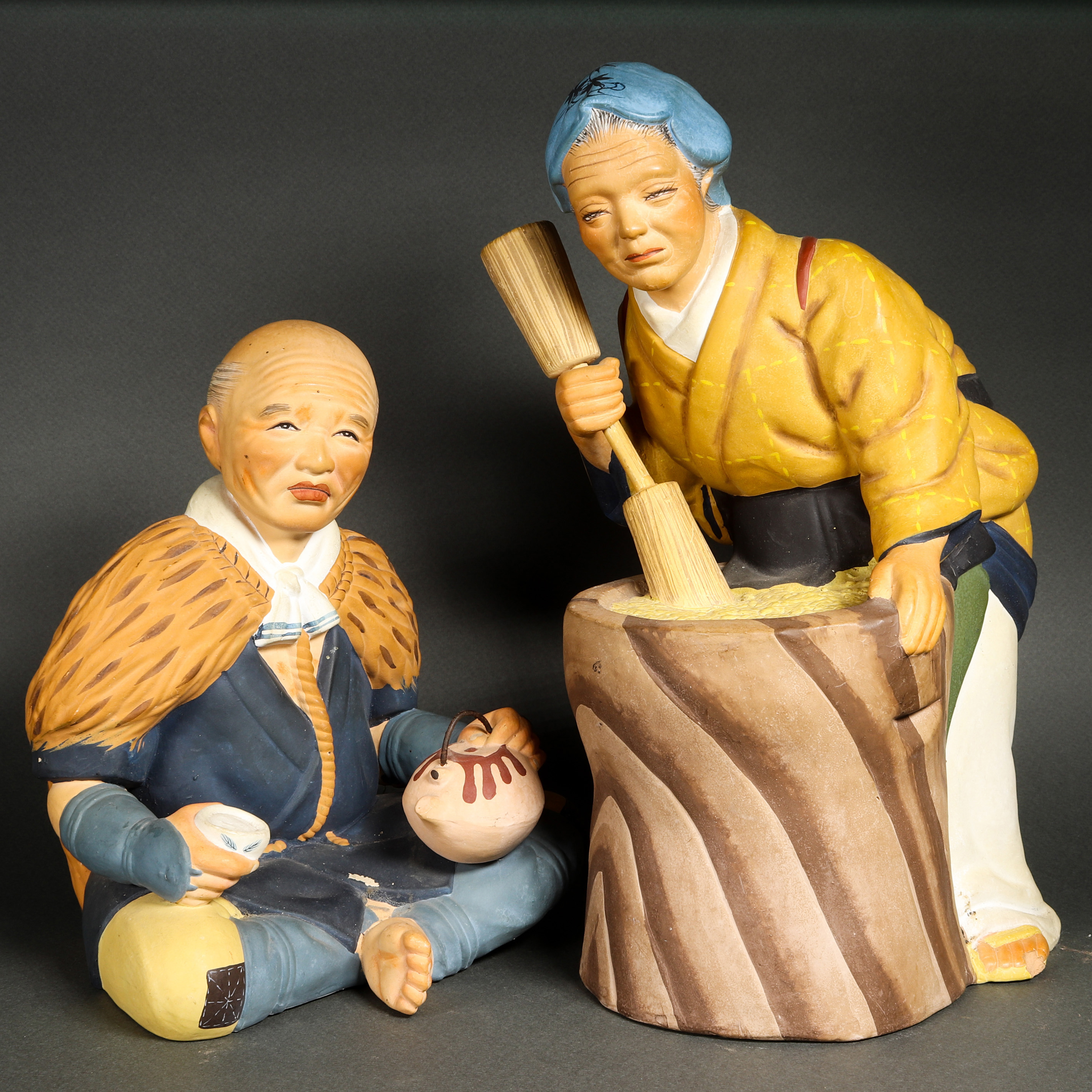 (LOT OF 2) JAPANESE HAKATA
