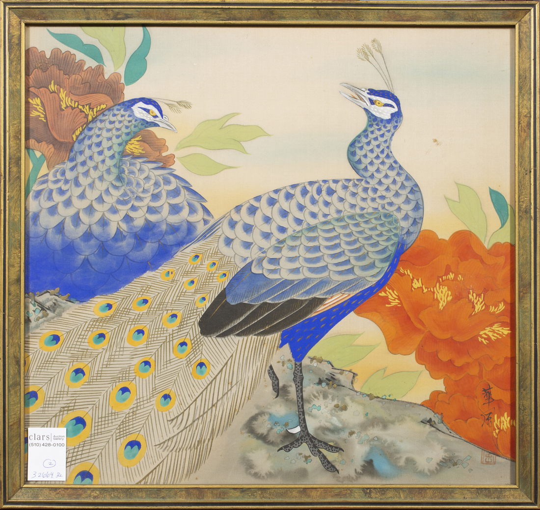 (LOT OF 2) JAPANESE PAINTING OF