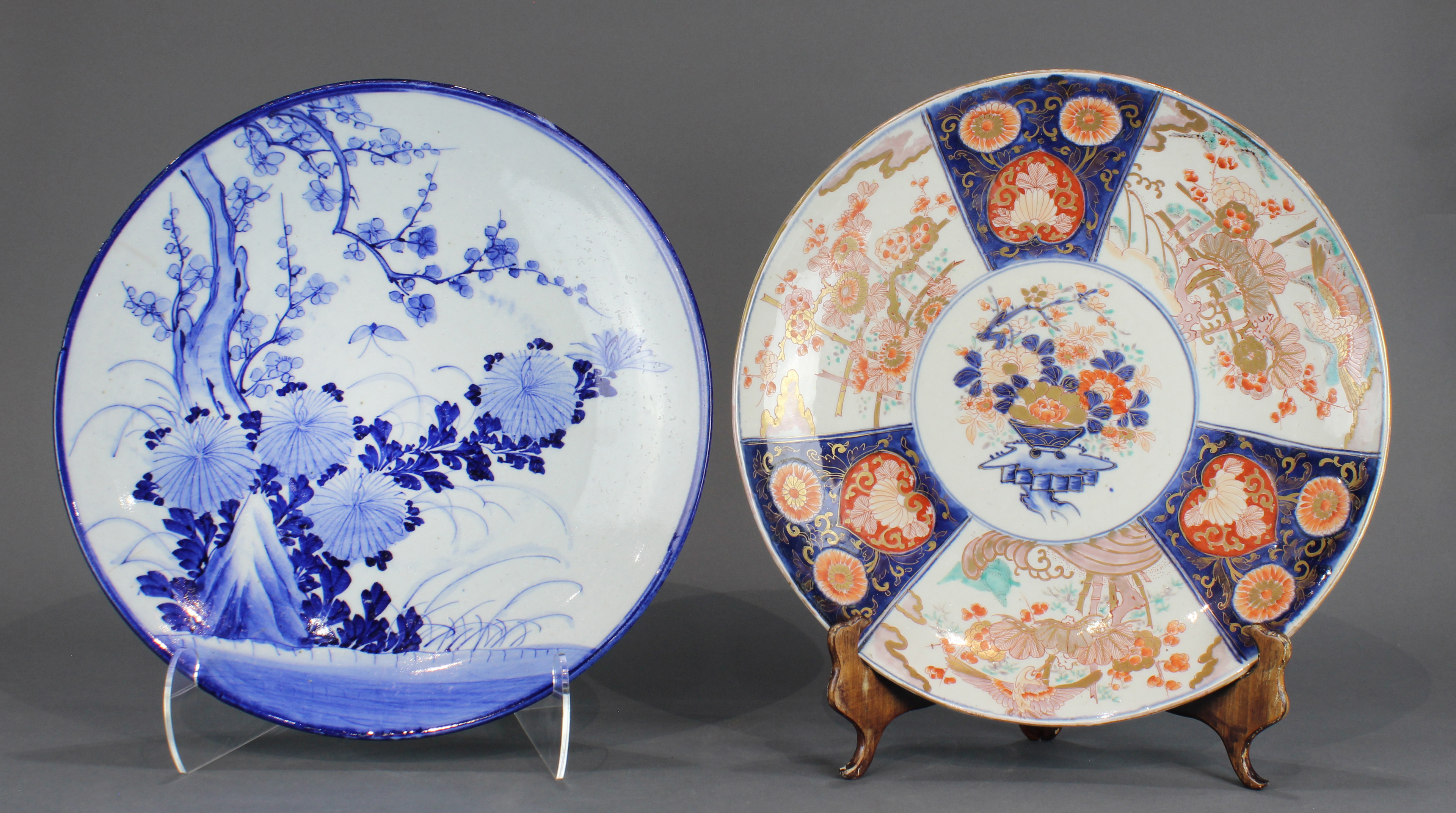 (LOT OF 2) JAPANESE PORCELAINS