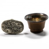 (LOT OF 2) JAPANESE SILVER ITE