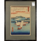 (LOT OF 2) JAPANESE WOODBLOCK