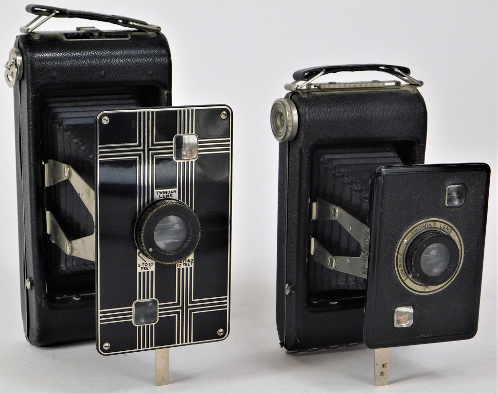 LOT OF 2 JIFFY KODAK FOLDING