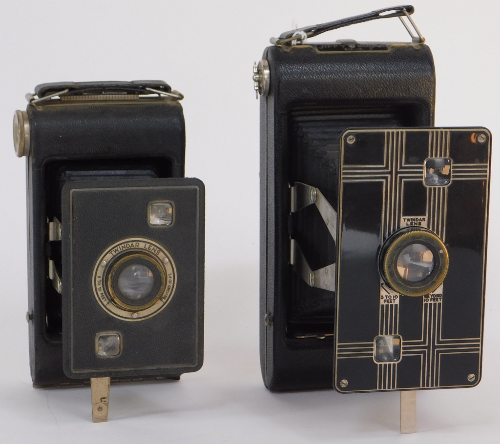 LOT OF 2 JIFFY KODAK FOLDING