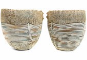 (LOT OF 2) JIM KRAFT (20TH CEN