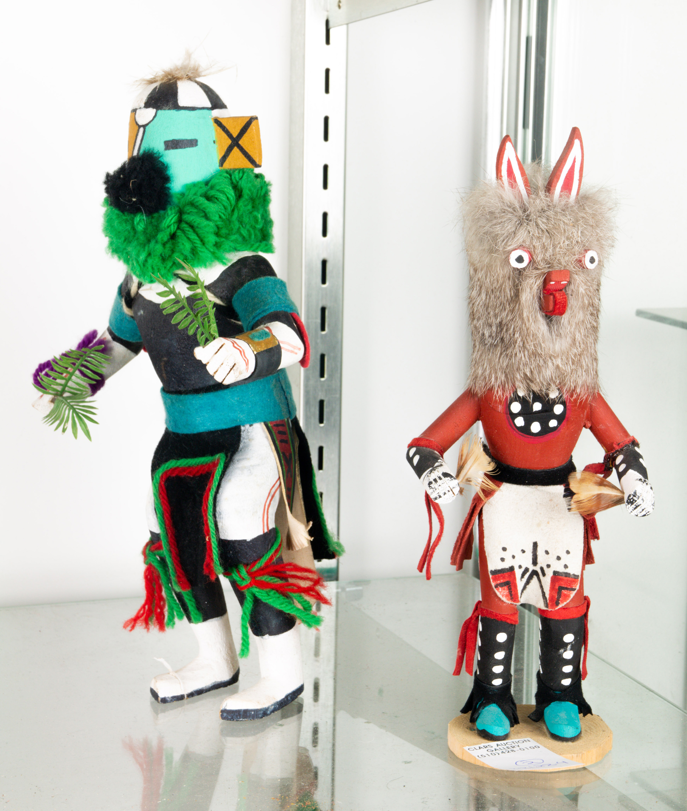 (LOT OF 2) KACHINA DOLLS (lot of 2)