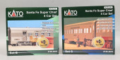 LOT OF 2 - KATO SANTA FE SUPER