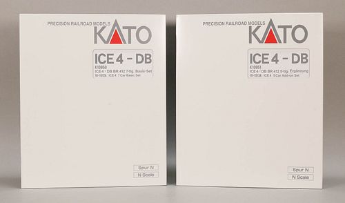 LOT OF 2 KATO 7 CAR BASIC SET &AMP;