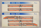 LOT OF 2 KATO TGV S14704 N GAU