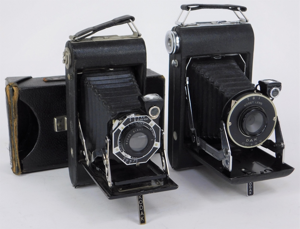 LOT OF 2 KODAK FOLDING CAMERAS #2