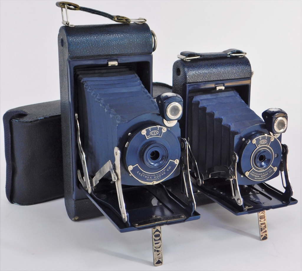 LOT OF 2 KODAK  JUNIOR CAMERAS