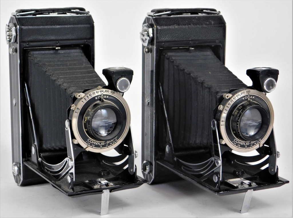 LOT OF 2 KODAK SIX-16 FOLDING