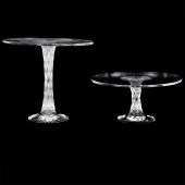 (LOT OF 2) LALIQUE FRANCE GLAS
