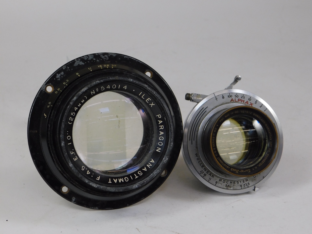 LOT OF 2 LARGE FORMAT LENSES #3 Lot