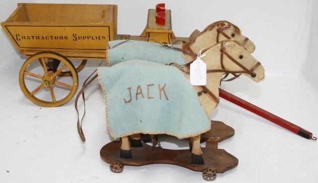 LOT OF 2 LATE 19TH CENTURY TOYS. TO