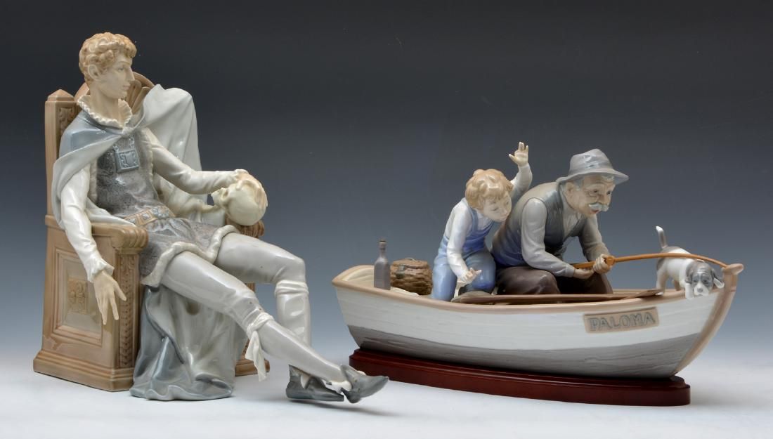 LOT OF 2 LLADRO FIGURINES INCL: