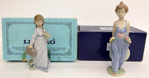 LOT OF 2 LLADRO SPANISH PORCELAIN
