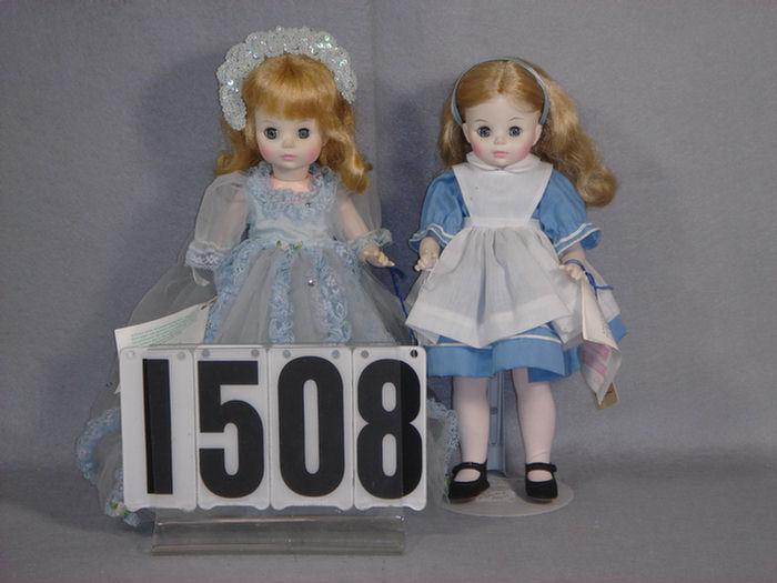 Lot of 2 Madame Alexander dolls